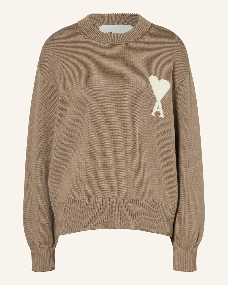 AMI Paris Pullover beige Taupe