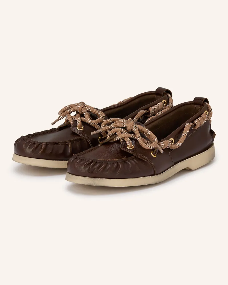 Golden Goose Bootsschuhe braun Dunkelbraun