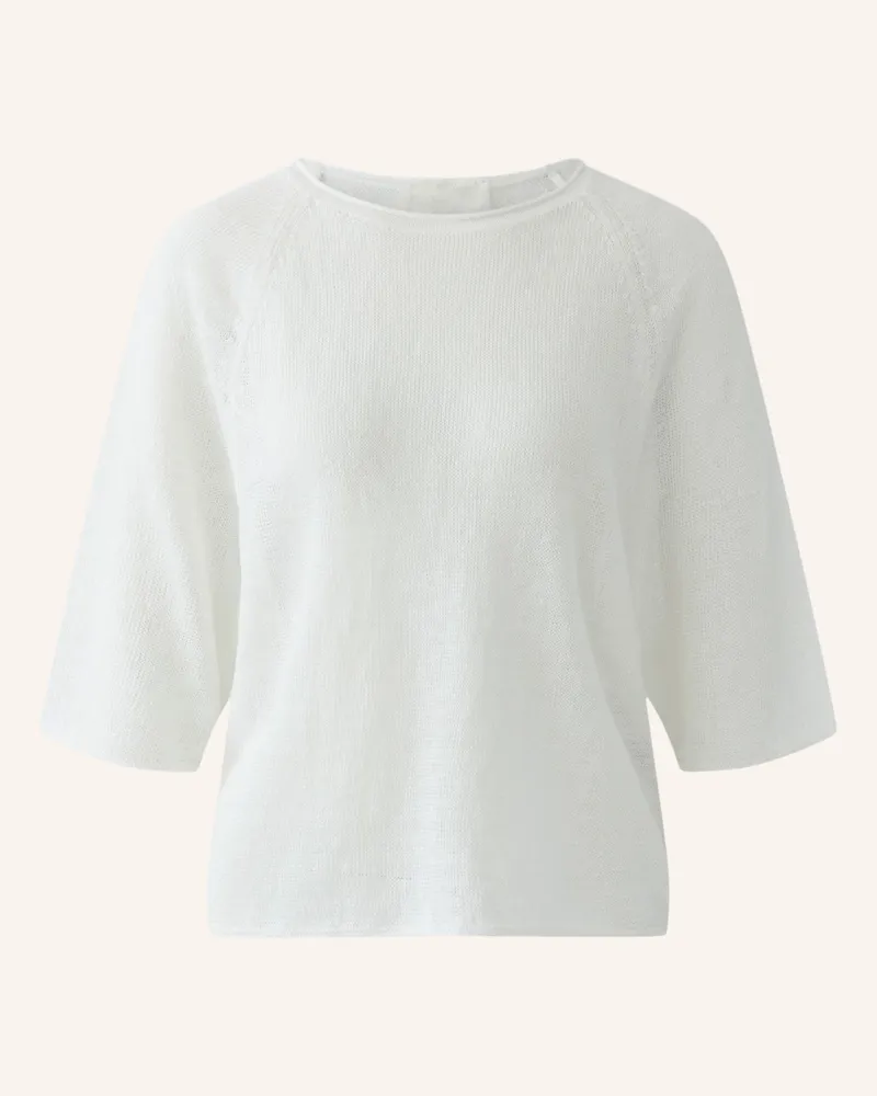 Oui  Pullover weiss Weiss