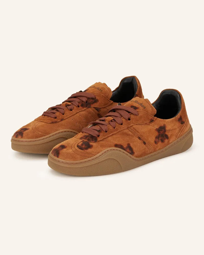 Acne Studios Sneaker braun Cognac