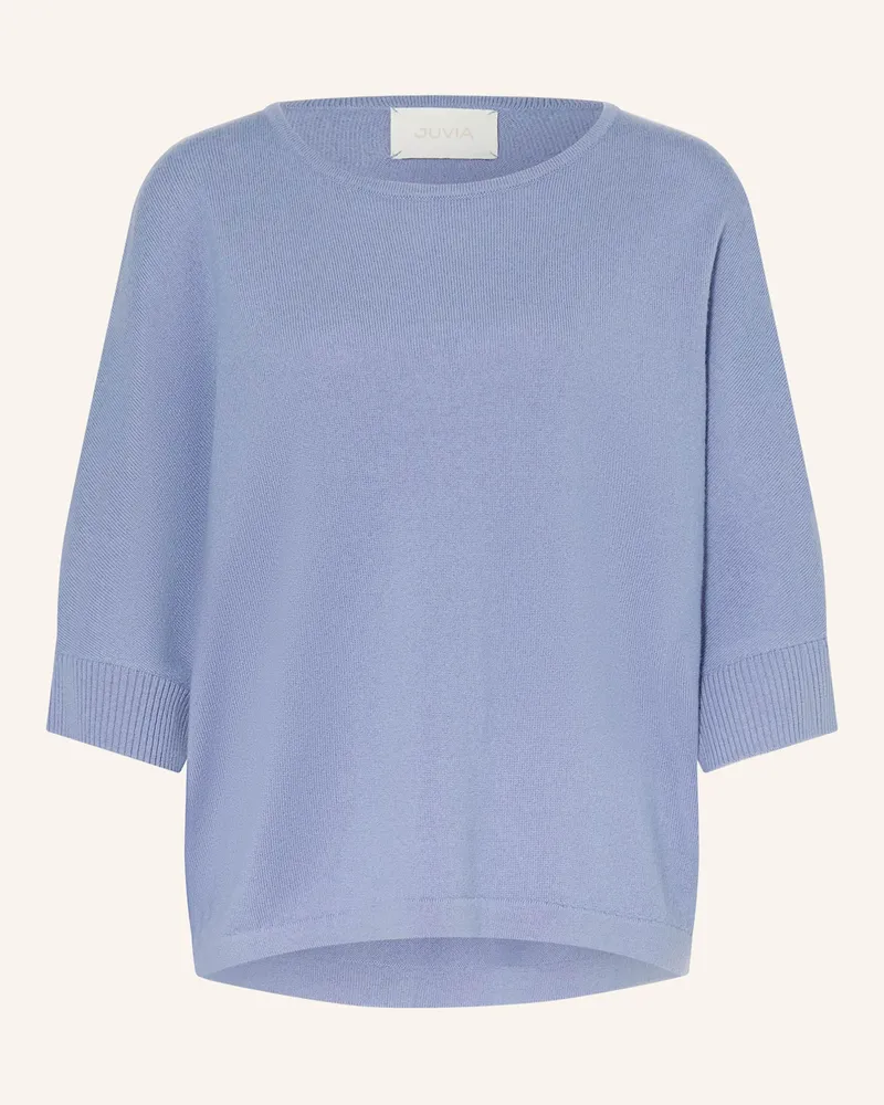 Juvia Pullover BLANCA mit 3/4-Arm Hellblau