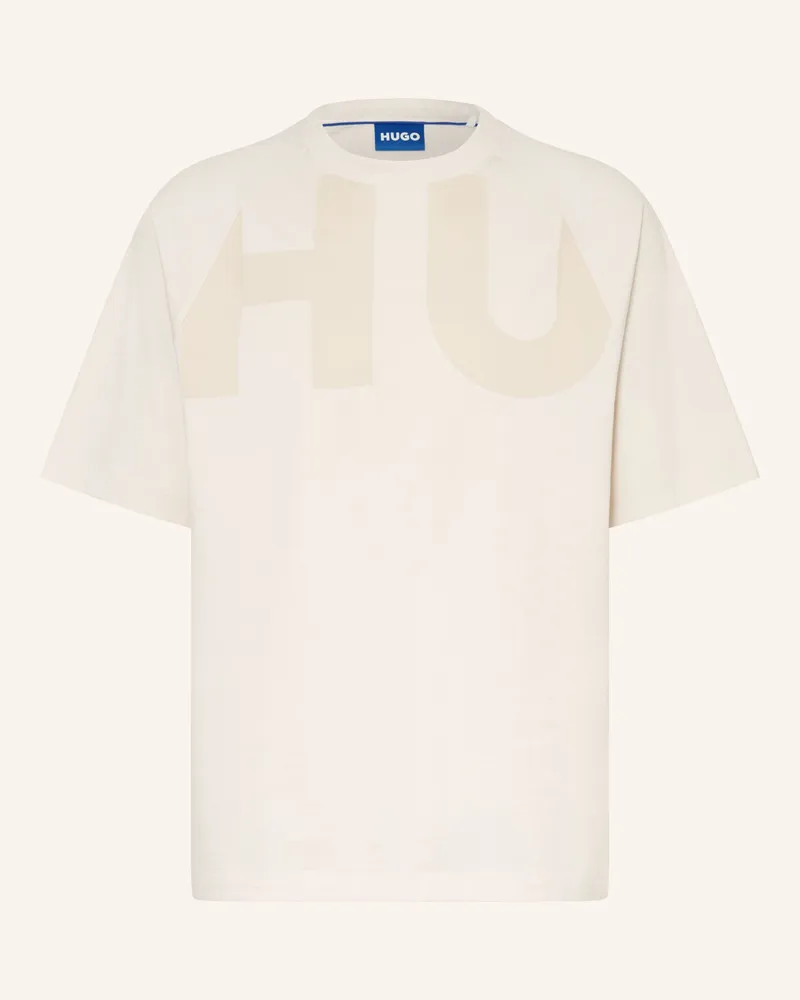 HUGO BOSS T-Shirt Nalftee weiss Beige