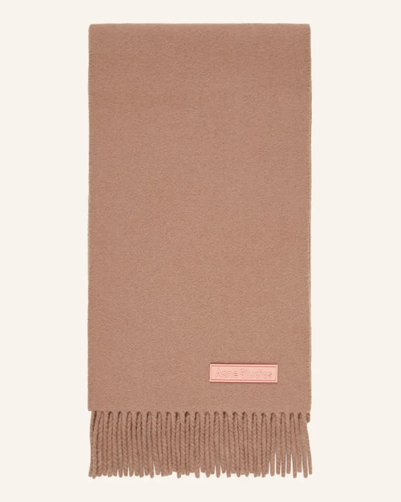 Acne Studios Schal Beige