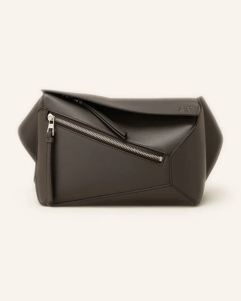 Loewe Gürteltasche PUZZLE EDGE Dunkelgrau