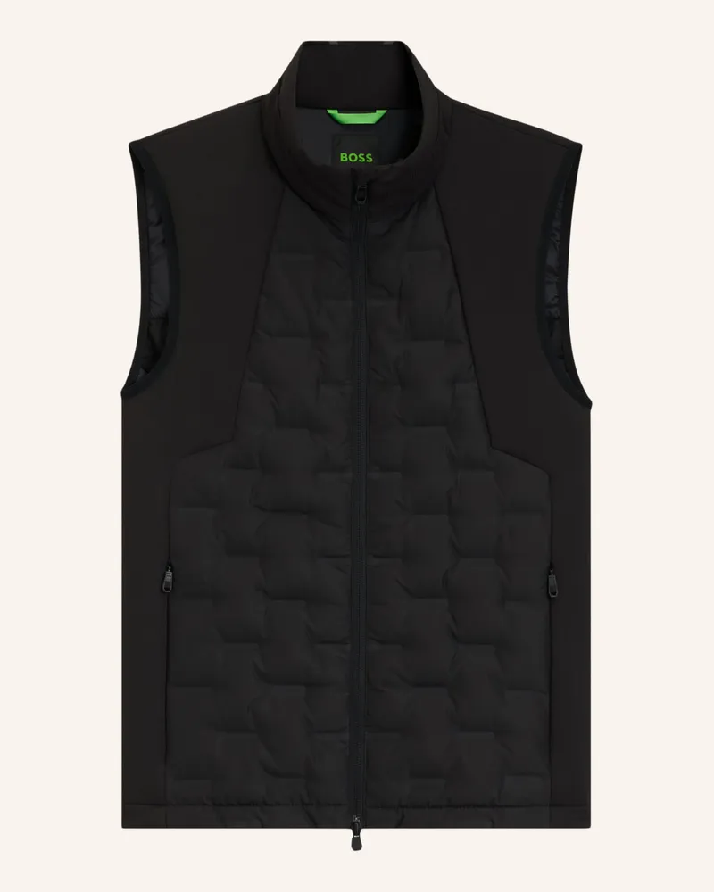 HUGO BOSS Daunenjacke V_T-DOWN VEST Schwarz
