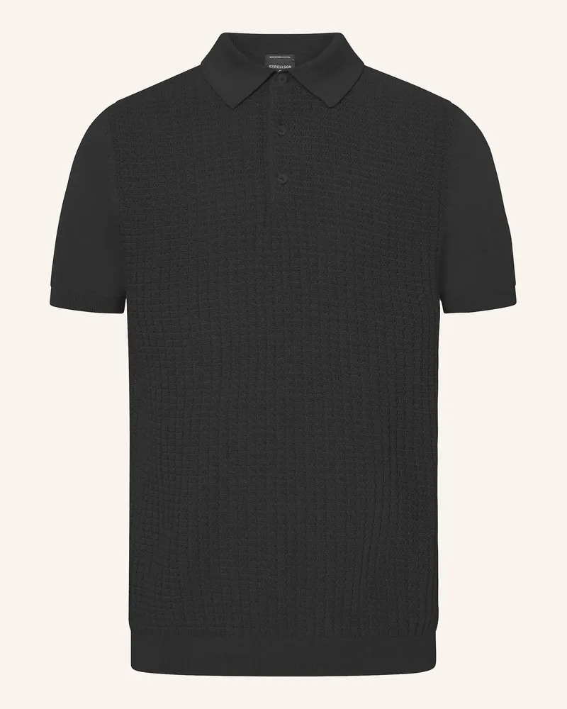 Strellson Strick-Poloshirt ADRIAN Schwarz