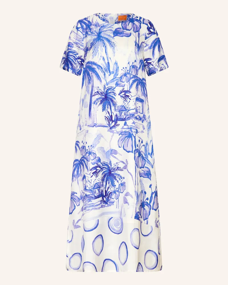 ANNA's dress affair Seidenkleid blau Blau