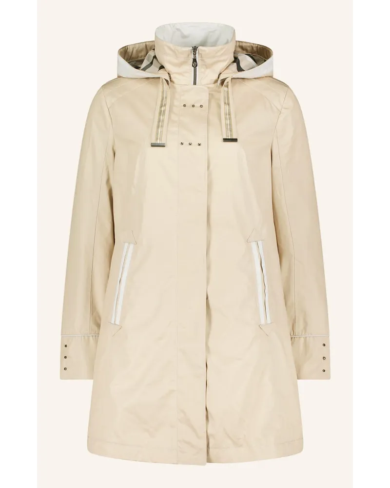 Gil Bret Parka mit abnehmbarer Kapuze Beige