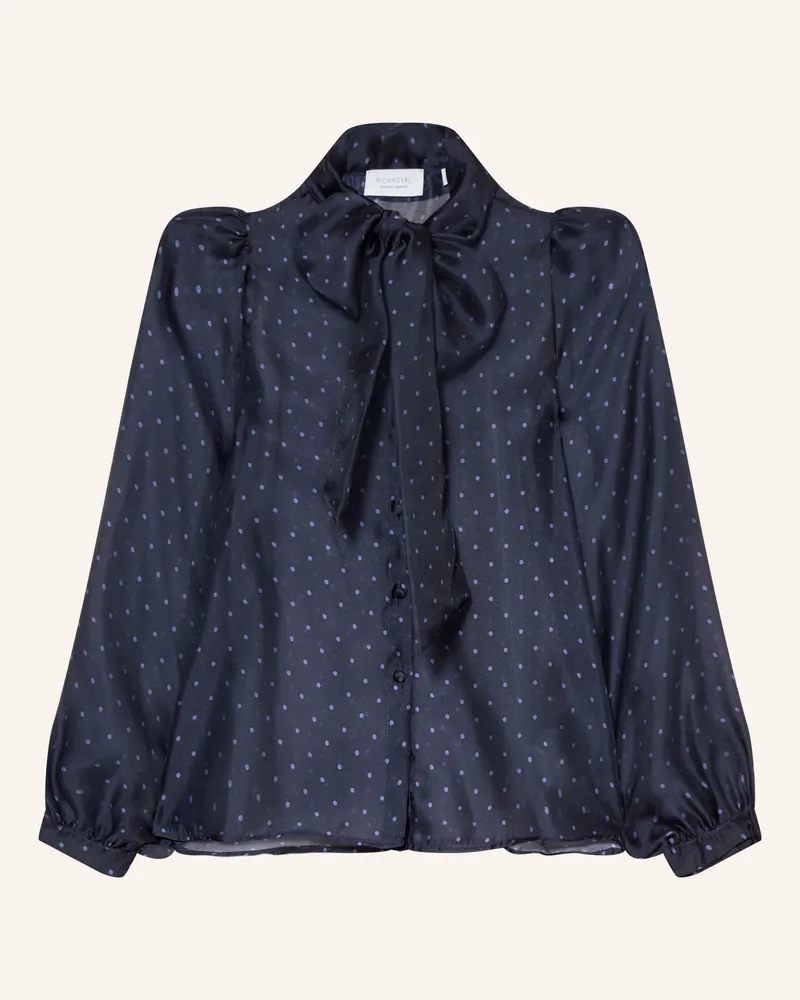 Rich&Royal Schluppenbluse blau Dunkelblau
