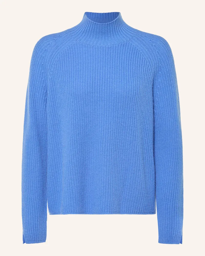 Darling Harbour Pullover Mit Cashmere blau Mid
