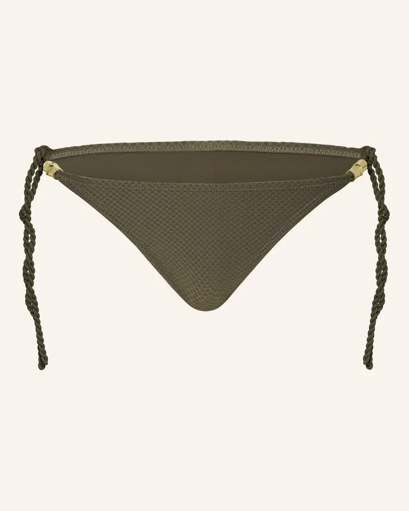 Heidi Klein Triangel-Bikini-Hose CORE Oliv