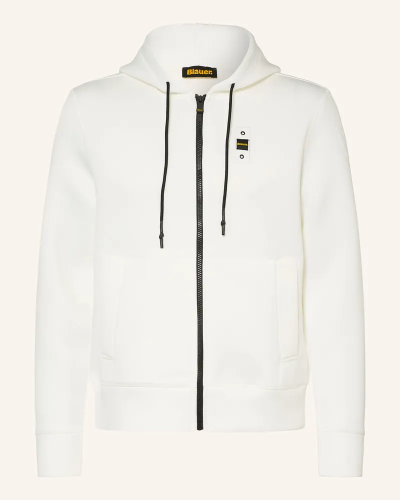 Blauer Sweatjacke Colby weiss Ecru