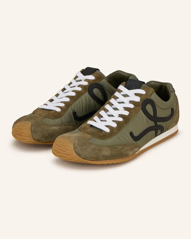 Loewe Sneaker Ballet Runner 2.0 gruen Oliv