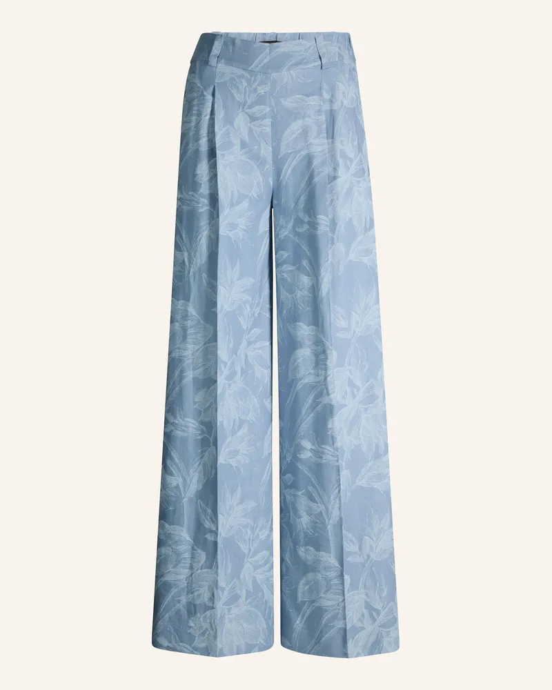 windsor. Marlenehose braun Hellblau