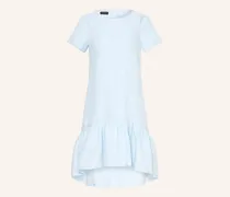 Cocktailkleid Mit Rüschen blau