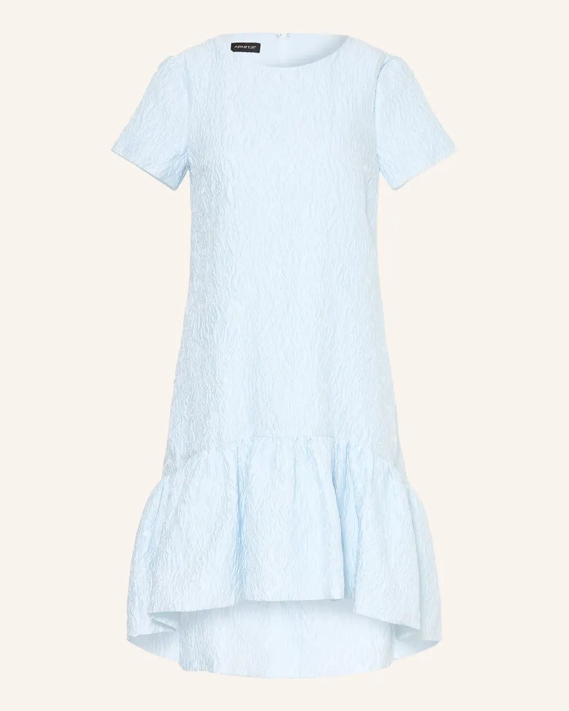 Apart Cocktailkleid Mit Rüschen blau Hellblau