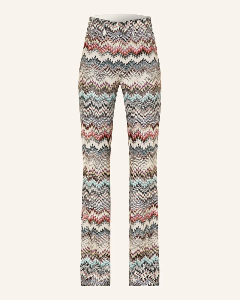 Missoni Strickhose Creme