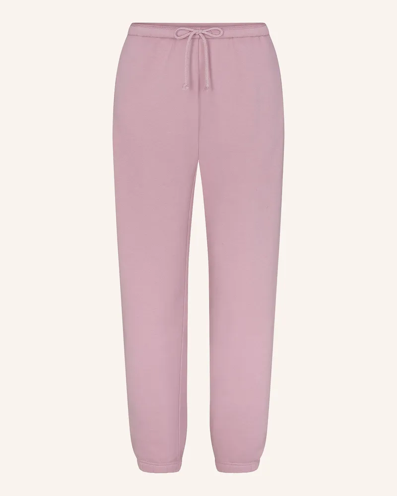 SKIMS Lounge-Sweatpants Cotton-Fleece rosa Dusk