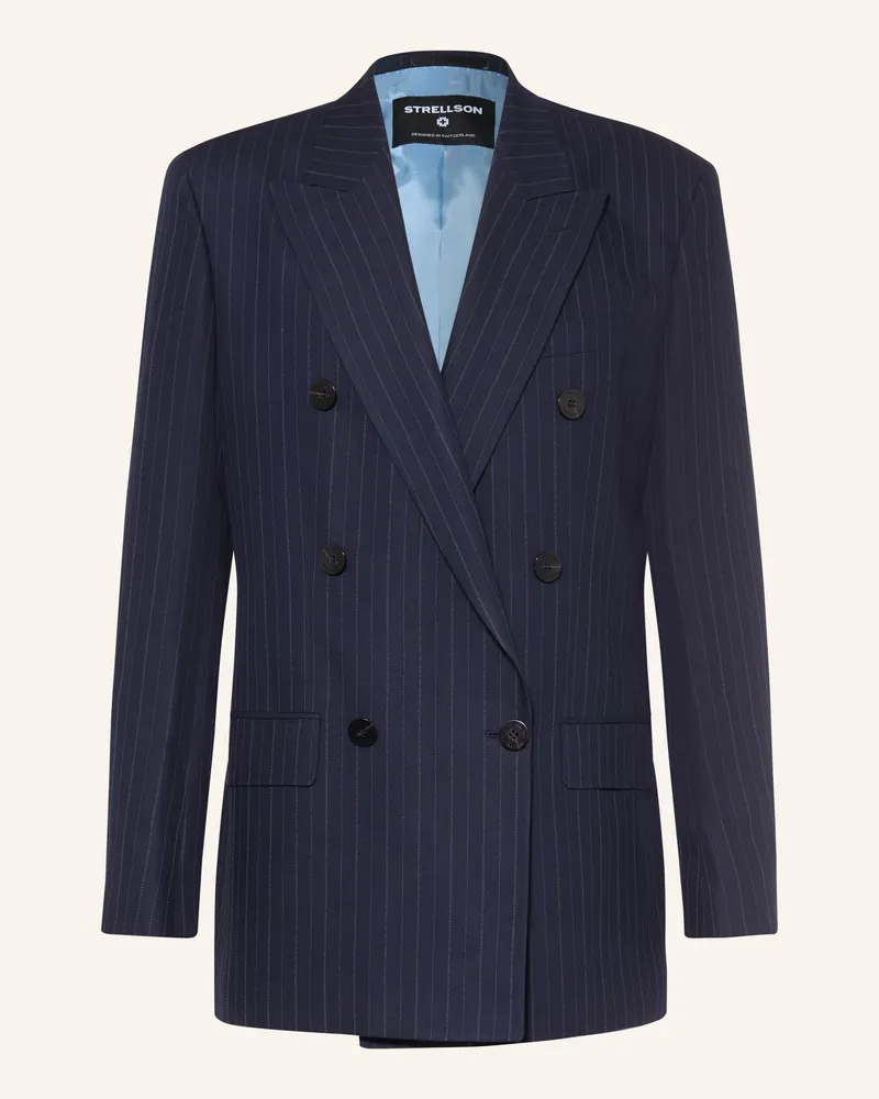 Strellson Anzugsakko Barry Regular Fit blau 401