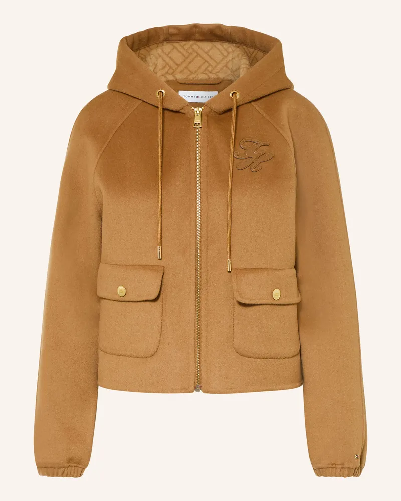 Tommy Hilfiger Jacke braun Cognac