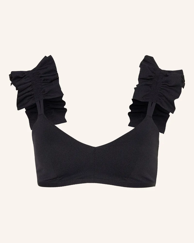 MYMARINI Bustier-Bikini-Top Thea schwarz Schwarz