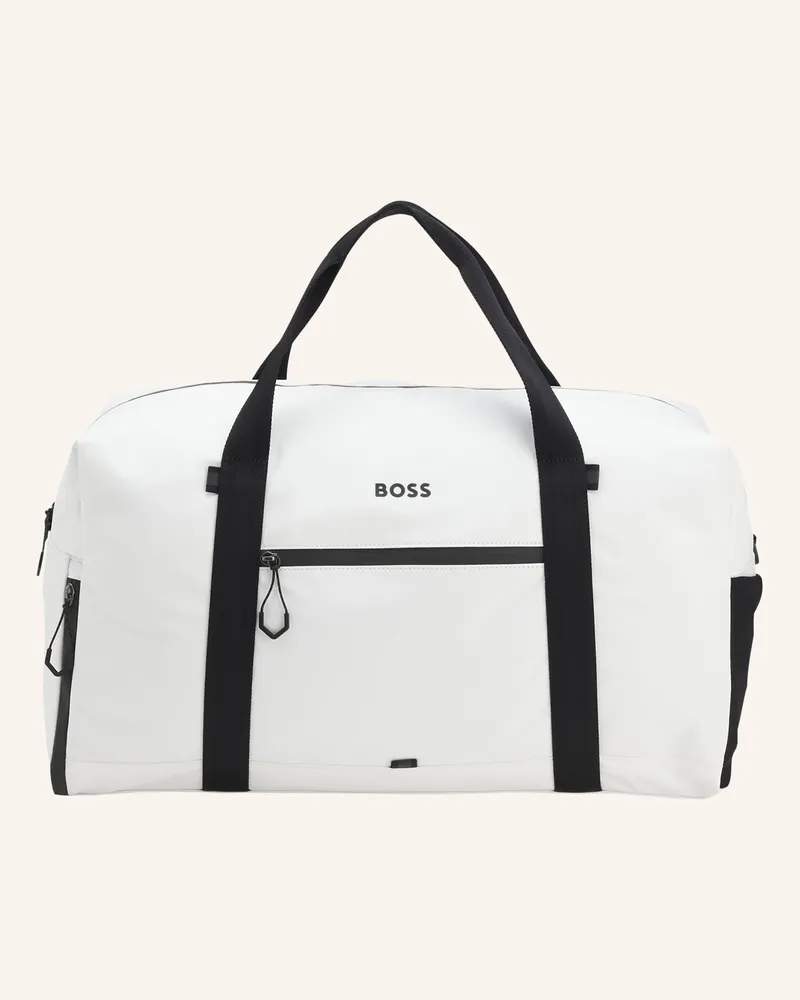 HUGO BOSS Reisetasche Stenson_Big Holdall beige Weiss