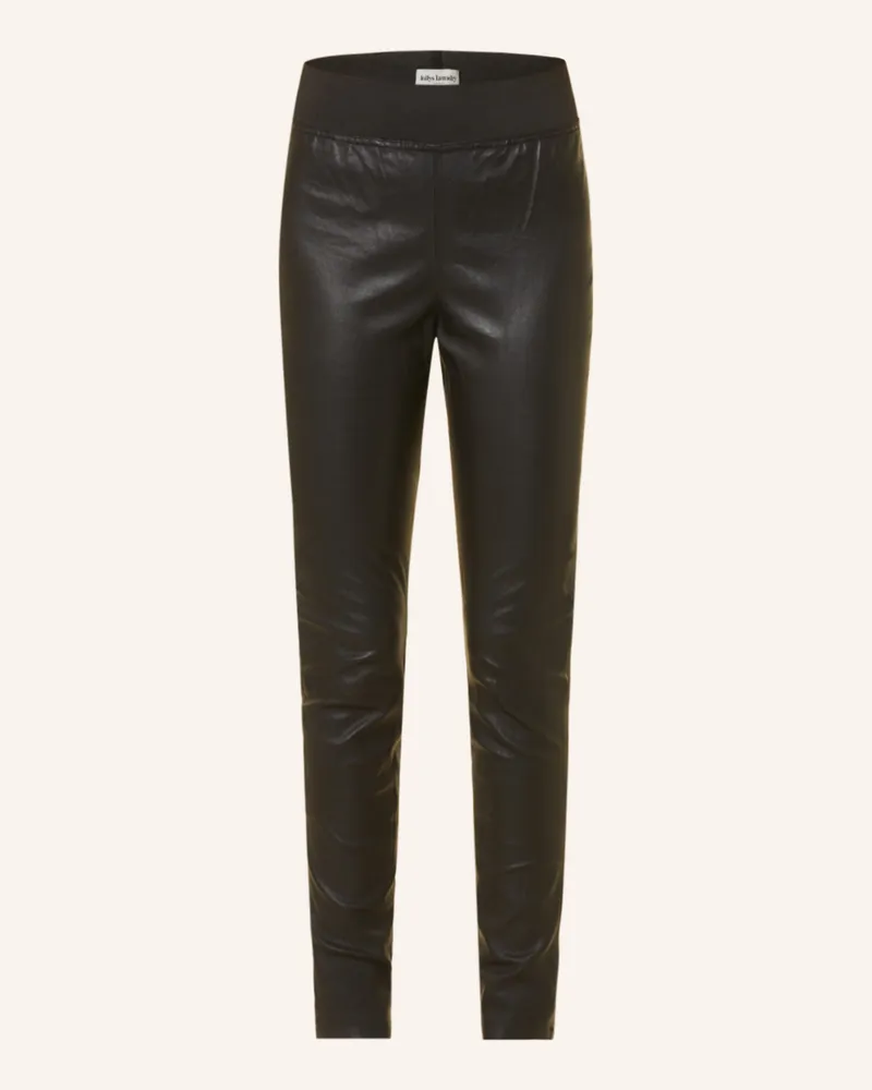 Lollys Laundry Lederhose LOLLY Schwarz