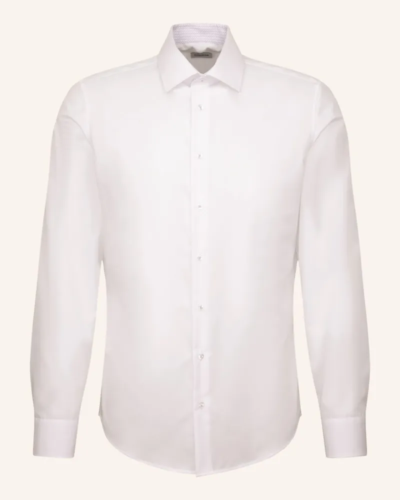Seidensticker Business Hemd Slim Fit Weiss