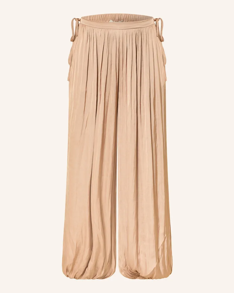 AllSaints Satinhose Eshe braun Hellbraun