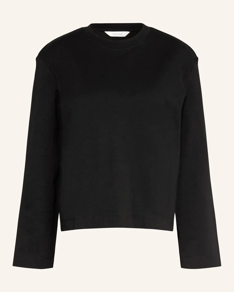 Selected Longsleeve Schwarz