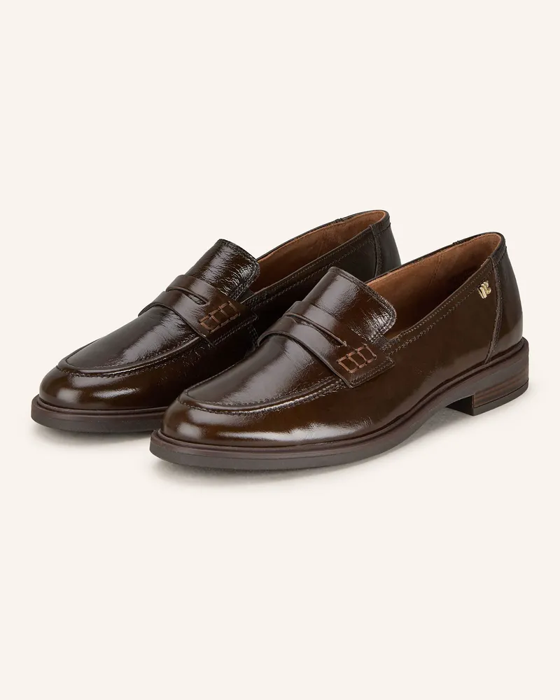 paul green Penny-Loafer braun Dunkelbraun