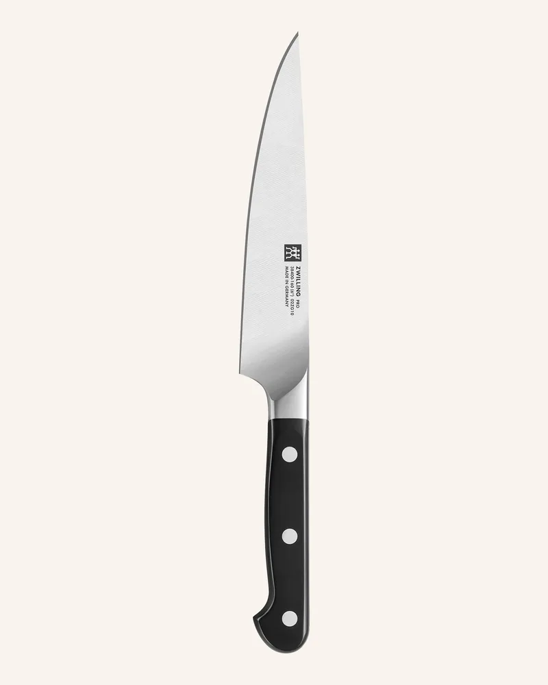 Zwilling Fleischmesser Pro schwarz Silber