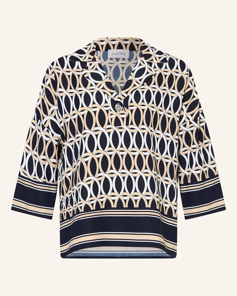 Joseph Ribkoff Blusenshirt Mit 3/4-Arm blau Beige