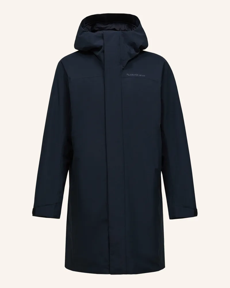 Peak Performance Funktionsmantel Schwarz