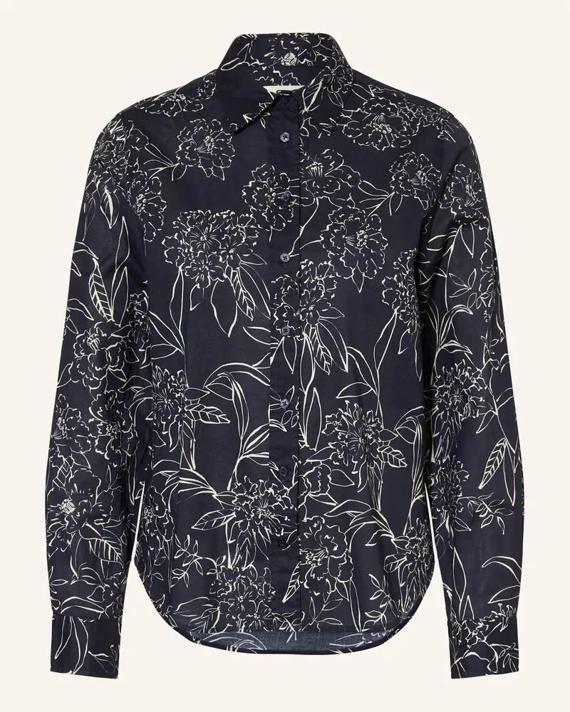 Gant Hemdbluse blau Dunkelblau