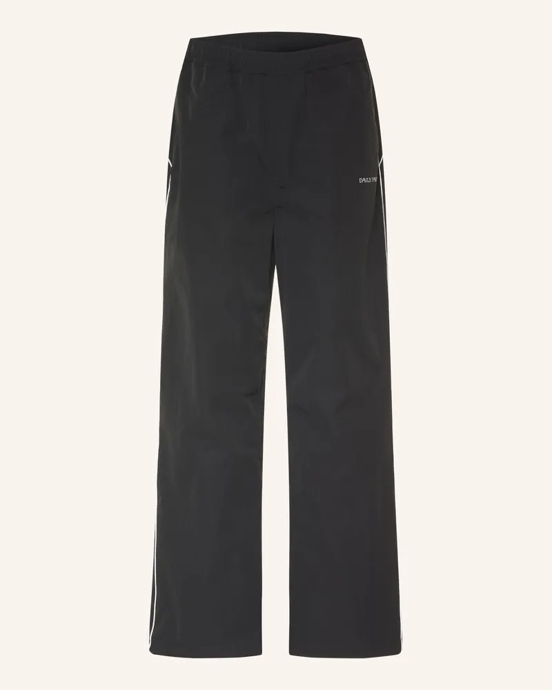 Daily Paper Track Pants Dias Taye Mit Galonstreifen schwarz Schwarz
