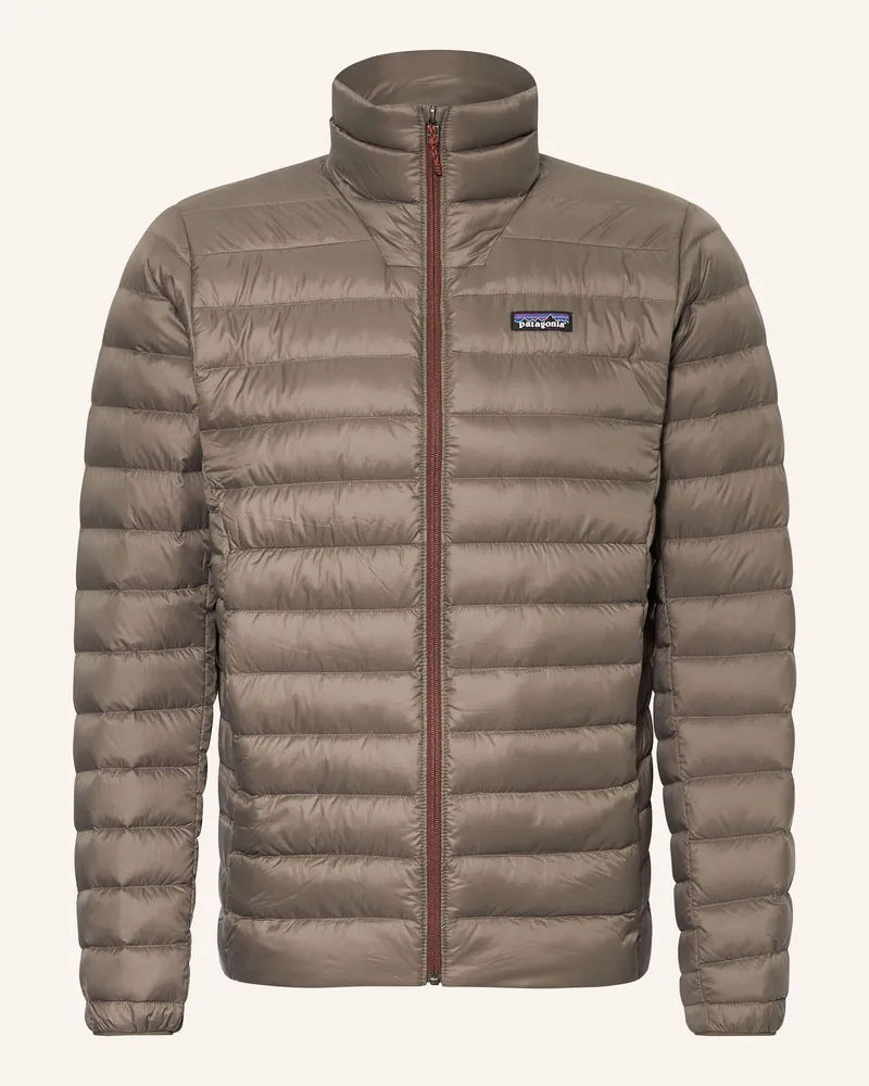 Patagonia Lightweight-Daunenjacke Down Sweater braun Hellbraun