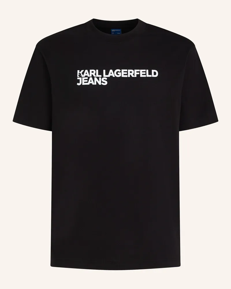 Karl Lagerfeld T-Shirt schwarz Schwarz