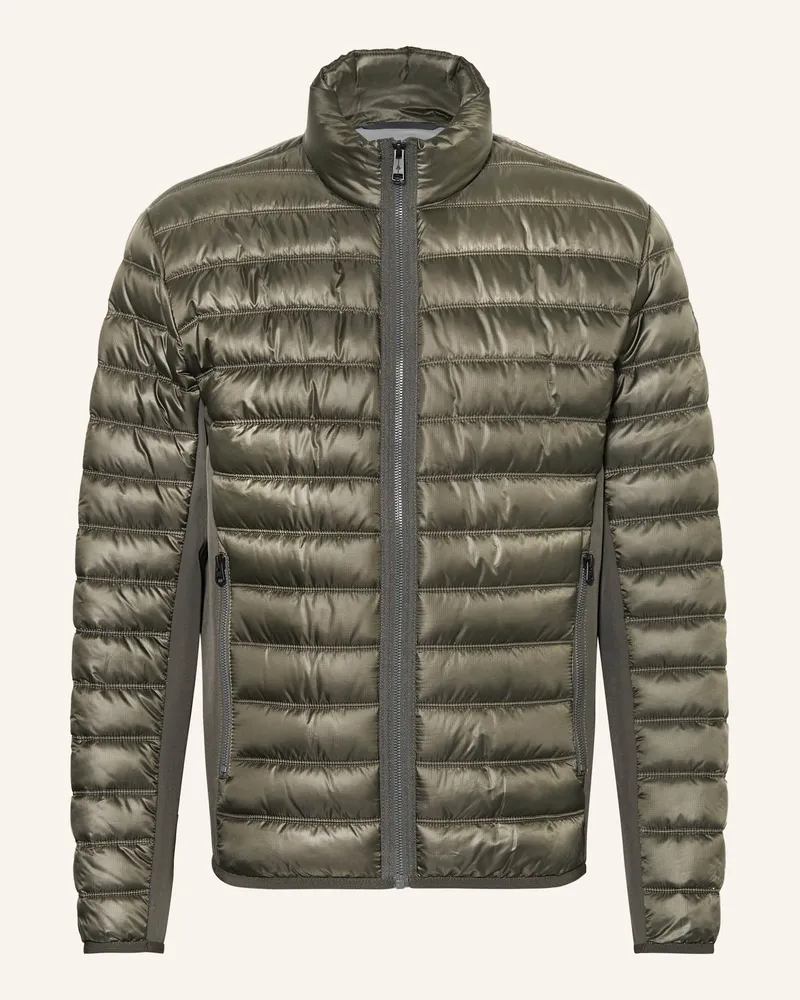 Marc O'Polo Steppjacke im Materialmix Khaki