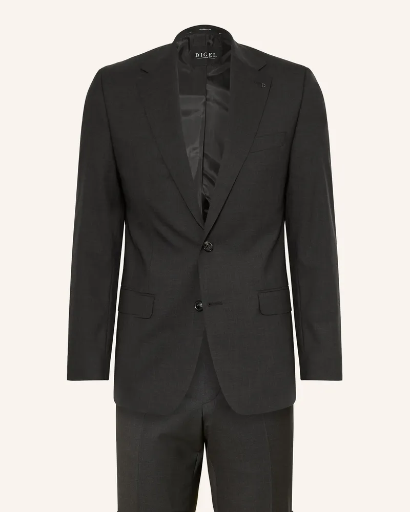 Digel Anzug Daren Modern Fit grau Grau