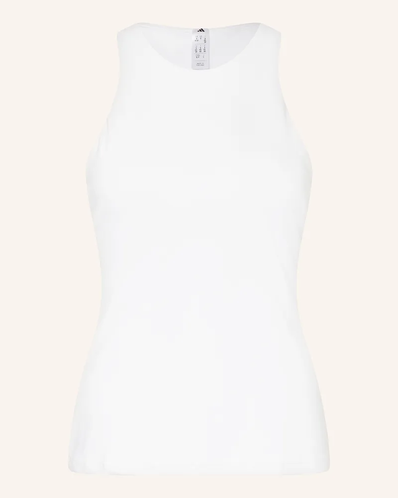 adidas Tanktop Tennis Climacool Y-Tank weiss Weiss