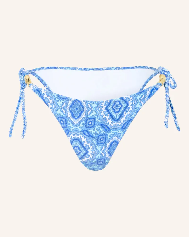 Heidi Klein Triangel-Bikini-Top MYKONOS Blau