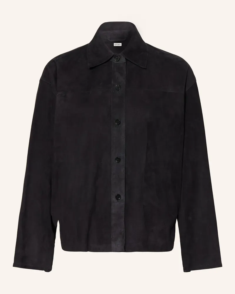 Arma Lederjacke blau Dunkelblau