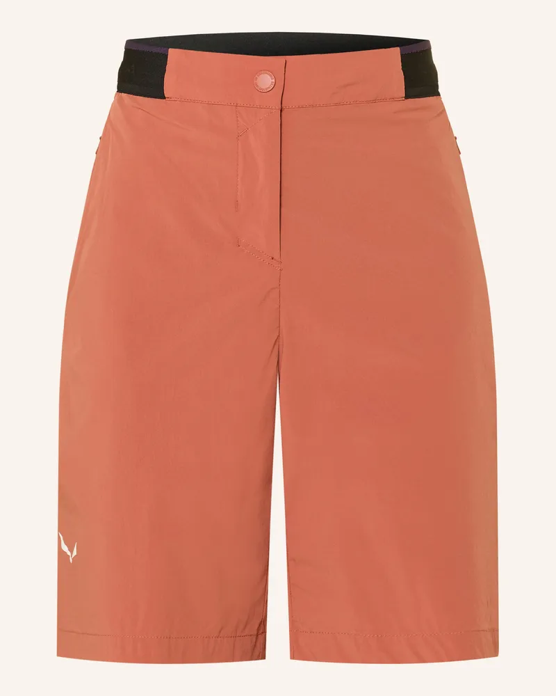 Salewa Trekkingshorts Pedroc 2 rot Hellorange