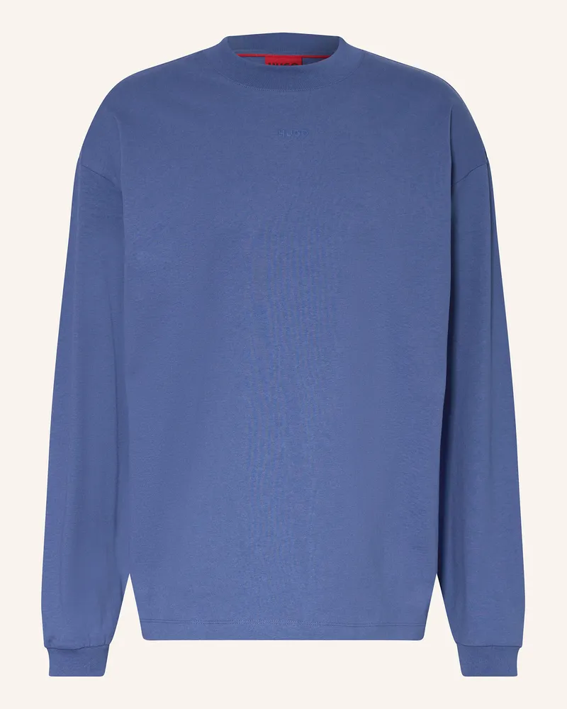 HUGO BOSS Longsleeve DAPOSO Blau