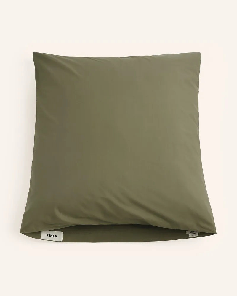 TEKLA Kissenbezug gruen Oliv