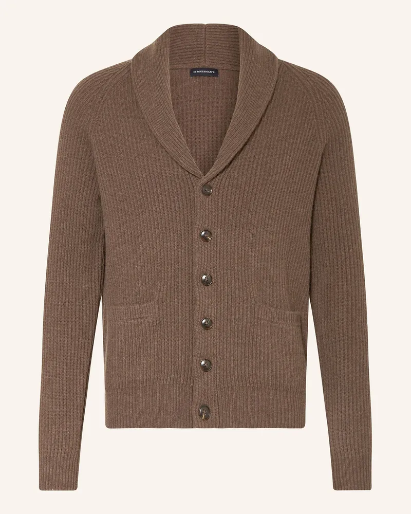 Strokesman's Strickjacke Braun