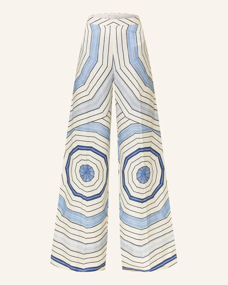 Sandro Marlenehose mit Leinen Weiss