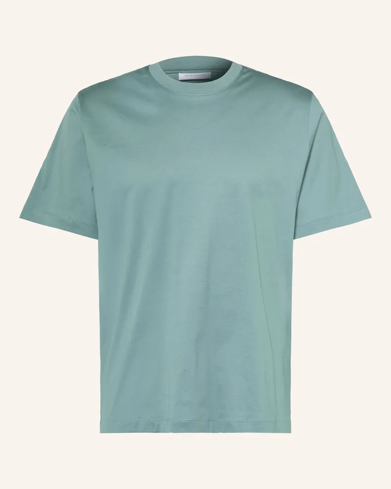 Seidensticker T-Shirt blau Petrol
