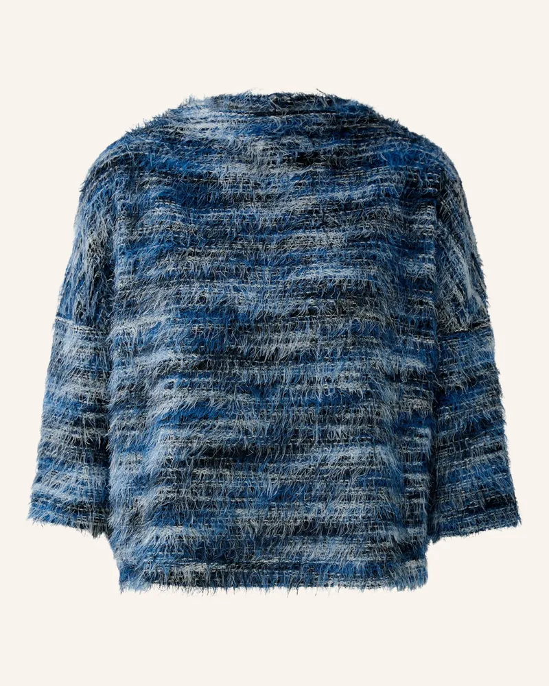 Oui  Sweatshirt Blau